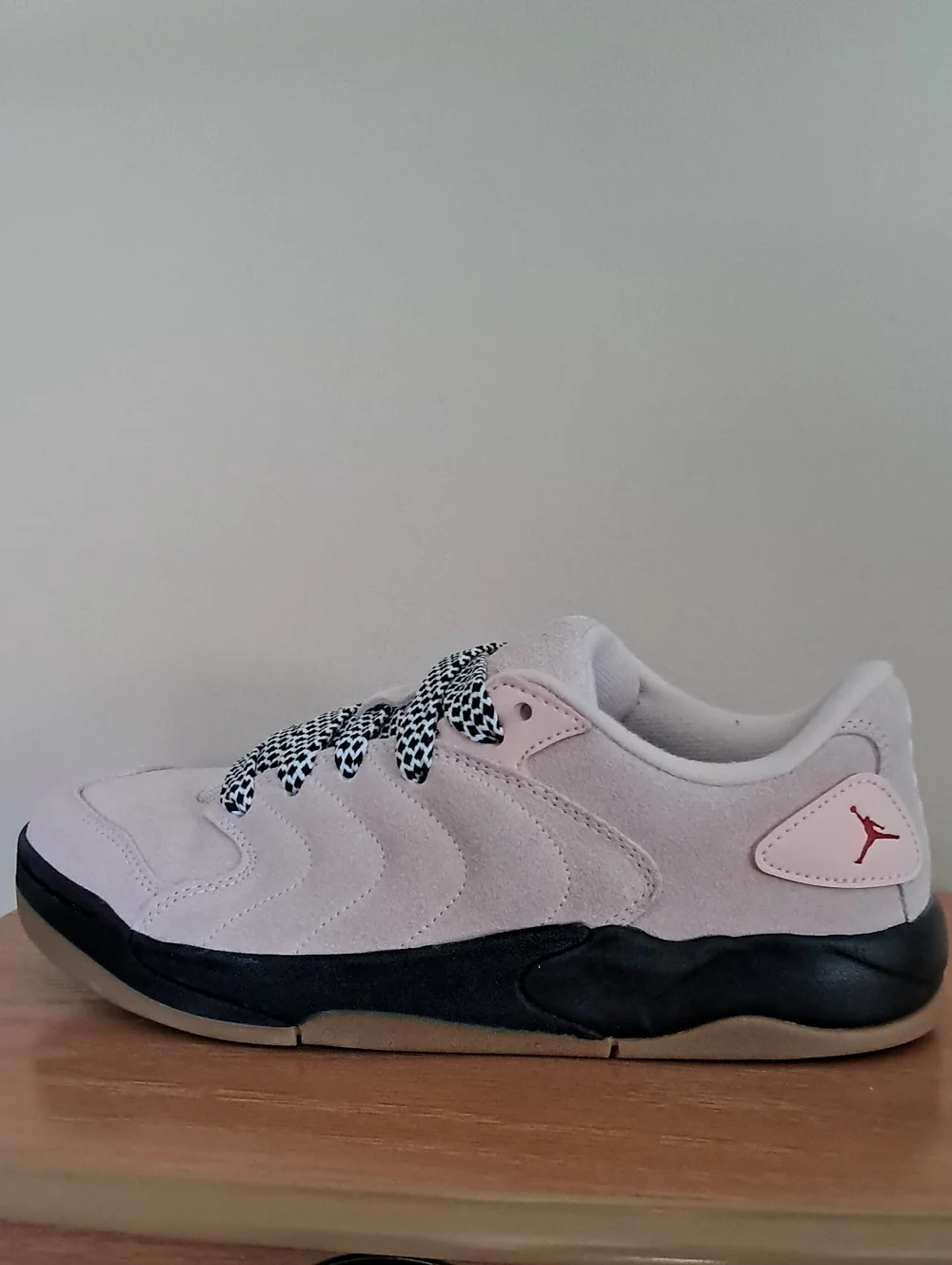 Air Jordan Session Men's Shoes Suede Sneakers  Various Sizes Atmosphere/ Black